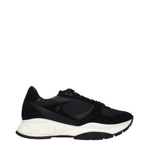 Jimmy Choo Black Fabric Athletic Men's Sneakers